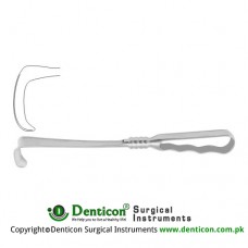 Richardson Retractor Stainless Steel, 24 cm - 9 1/2" Blade Size 30 x 29 mm